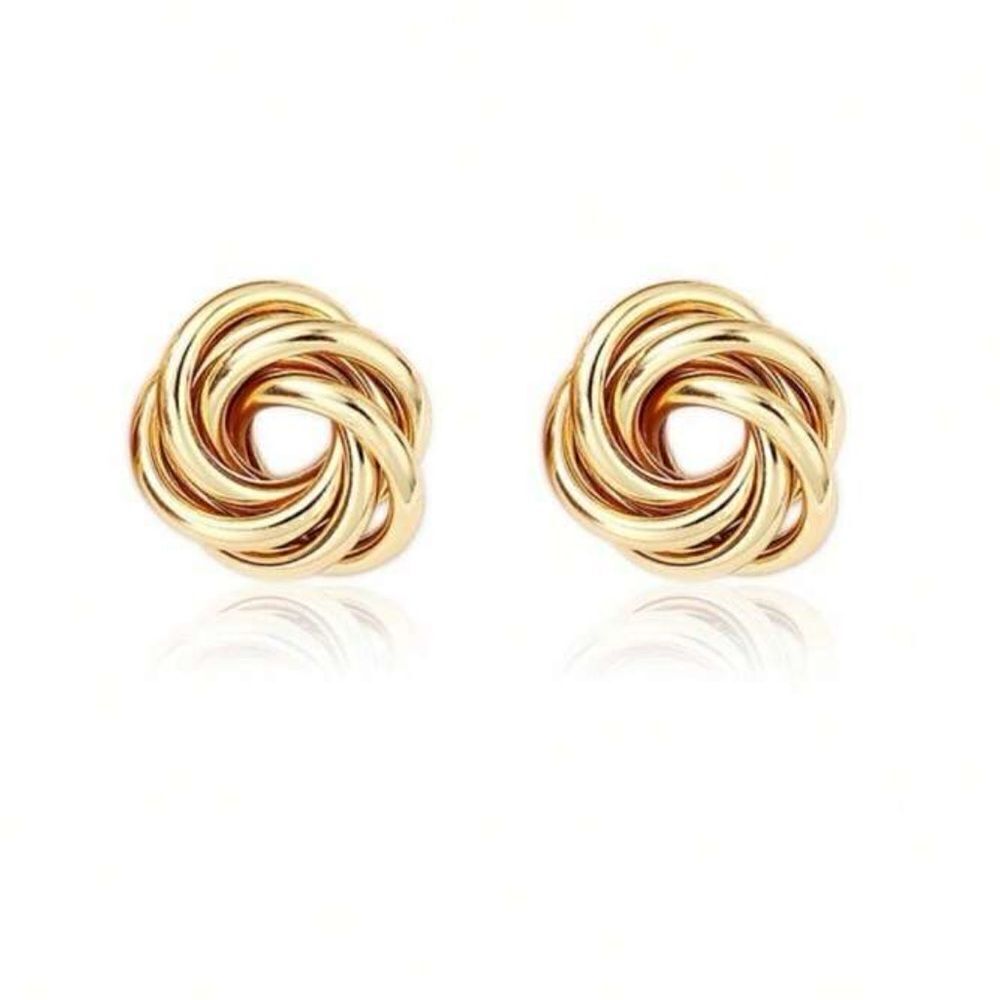 Round style earrings A475